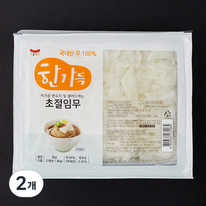 일가 한가득 초절임무, 3kg, 2개