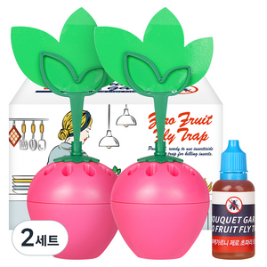 부케가르니 제로 초파리 트랩 세트, 20ml, 2세트