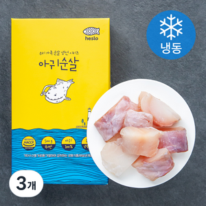 해슬로 아귀 순살 (냉동), 500g, 3개