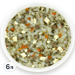 짱죽 실온 이유식 후기 진밥, 소고기흰콩진밥, 160g, 6개