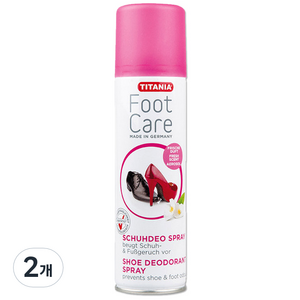 티타니아 신발냄새 스프레이, 200ml, 2개
