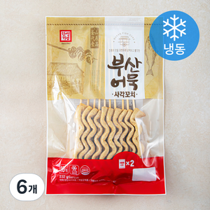 한성기업 부산어묵 사각꼬치 (냉동), 332g, 6개