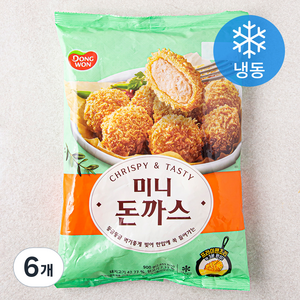 동원 미니 돈까스 (냉동), 900g, 6개