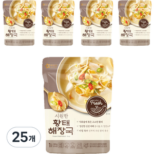 아워홈 시원한 황태해장국, 300g, 25개