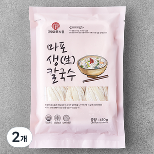 마포식품 마포 생칼국수, 450g, 2개