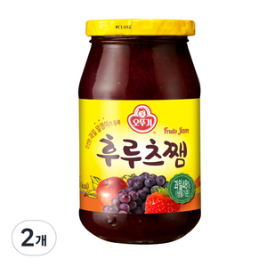 오뚜기 후르츠쨈, 850g, 2개