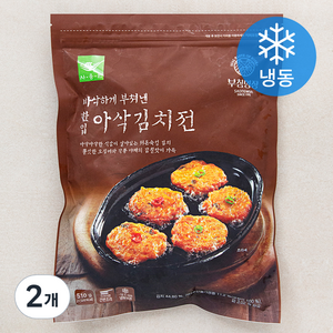 부침명장 사옹원 한입 아삭김치전 (냉동), 510g, 2개