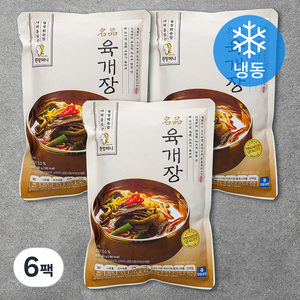 원할머니 명품 육개장 (냉동), 6팩, 600g