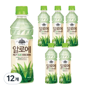 가야농장 알로에, 340ml, 12개