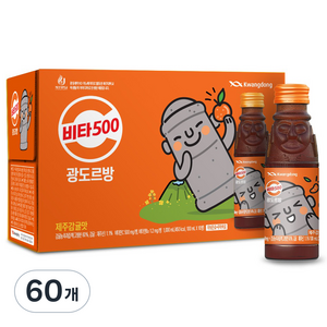 비타500 광도르방 비타민음료, 100ml, 60개