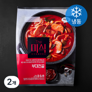 더미식 하림 부대전골 밀키트 (냉동), 630g, 2개