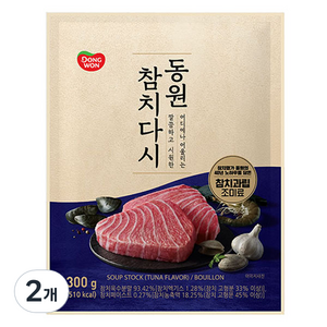 동원 참치다시, 2개, 300g