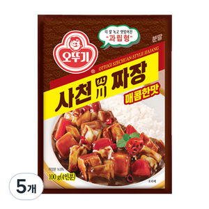 오뚜기 사천짜장, 100g, 5개