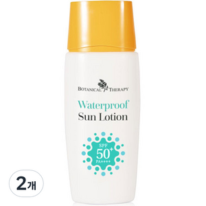 보타니컬테라피 유아용 워터프루프 썬로션 SPF50+ PA++++, 2개, 50ml