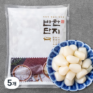 반찬단지 락교, 1kg, 5개