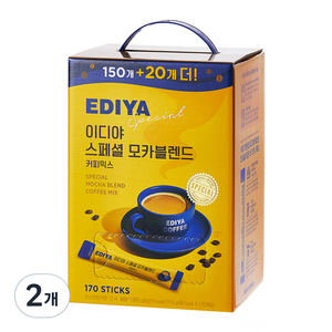 이디야 스페셜모카블렌드 커피믹스, 11.5g, 170개입, 2개