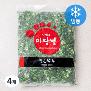 마당발 부추 (냉동), 1kg, 4개