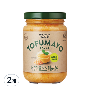 복음자리 두부마요소스 매콤명란, 190g, 2개