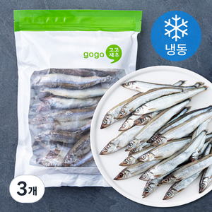 고고새우 알이 꽉찬 열빙어 (냉동), 1kg(특대), 3개