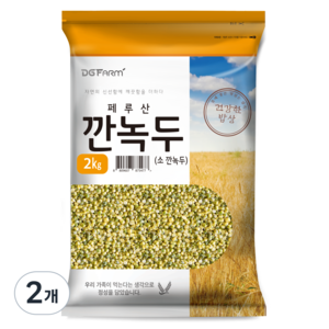 대구농산 깐녹두, 2kg, 2개