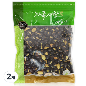 가온애 볶은 서리태콩, 1kg, 2개