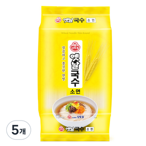 오뚜기옛날 국수 소면, 2.5kg, 5개