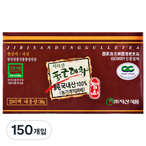 지산식품_지리산둥굴레차, 1.2g, 25개입, 6개