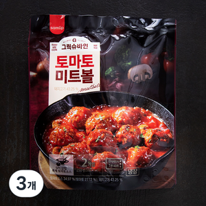 그릭슈바인 토마토 미트볼, 250g, 3개