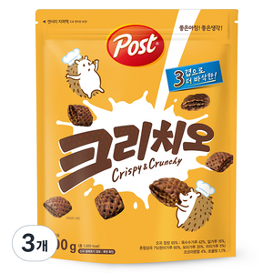 포스트 크리치오 시리얼, 3개, 500g