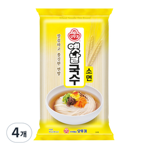 오뚜기옛날 국수 소면, 900g, 4개