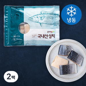 곰곰 국내산 삼치 (냉동), 400g, 2팩