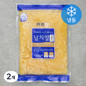 아라찬 날치알 골드 (냉동), 2개, 500g