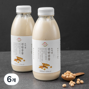 소이퀸 진한콩물, 500ml, 6개