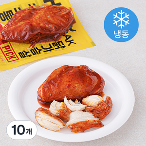 허닭 PICK 소스 통 닭가슴살 마라맛 (냉동), 100g, 10개