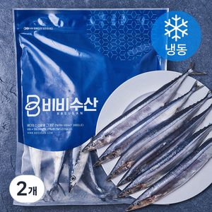 비비수산 원양산 꽁치 (냉동), 1kg, 2개