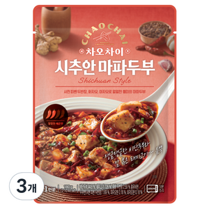 차오차이 시추안 마파두부, 180g, 3개