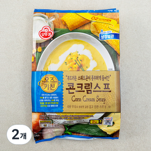 오뚜기 오즈키친 콘크림 스프 (냉장), 720g, 2개