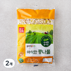 곰곰 아삭한 콩나물, 300g, 2개