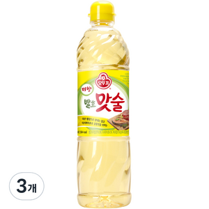 오뚜기 미향 발효 맛술, 900ml, 3개