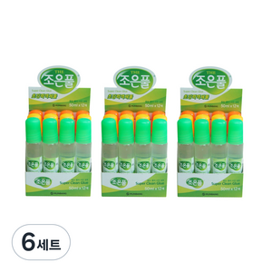 조은풀 물풀 50ml x 12p, 6세트