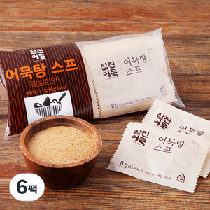 삼진어묵 어묵탕 스프 칼칼한맛 14입, 112g, 6팩