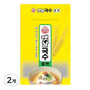 오뚜기옛날 국수중면, 3kg, 2개