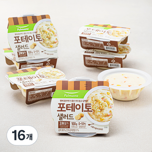 풀무원 포테이토 샐러드, 100g, 16개