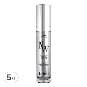브리올옴므 NW 내츄럴 화이트닝 톤업 크림, 50ml, 5개