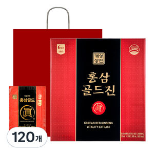 개성상인 홍삼골드진, 50ml, 120개