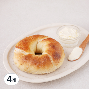 훕훕베이글 어니언치즈 베이글, 120g, 1개입, 4개