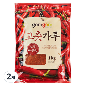 곰곰 고춧가루, 1kg, 2개