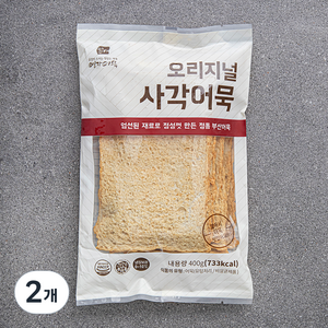 영자어묵 오리지널 사각어묵, 400g, 2개