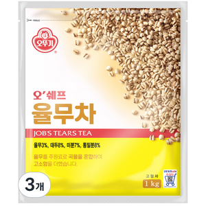 오뚜기 율무차, 1kg, 1개입, 3개