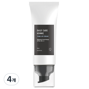 은율 데일리케어 옴므 톤업 크림, 50ml, 4개